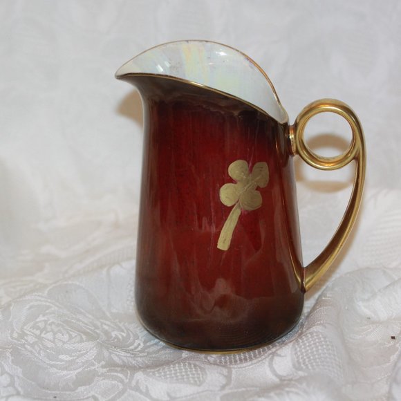 Vintage Carlton Ware Rouge Royale 6" Pitcher Creamer Made in England - Picture 1 of 5